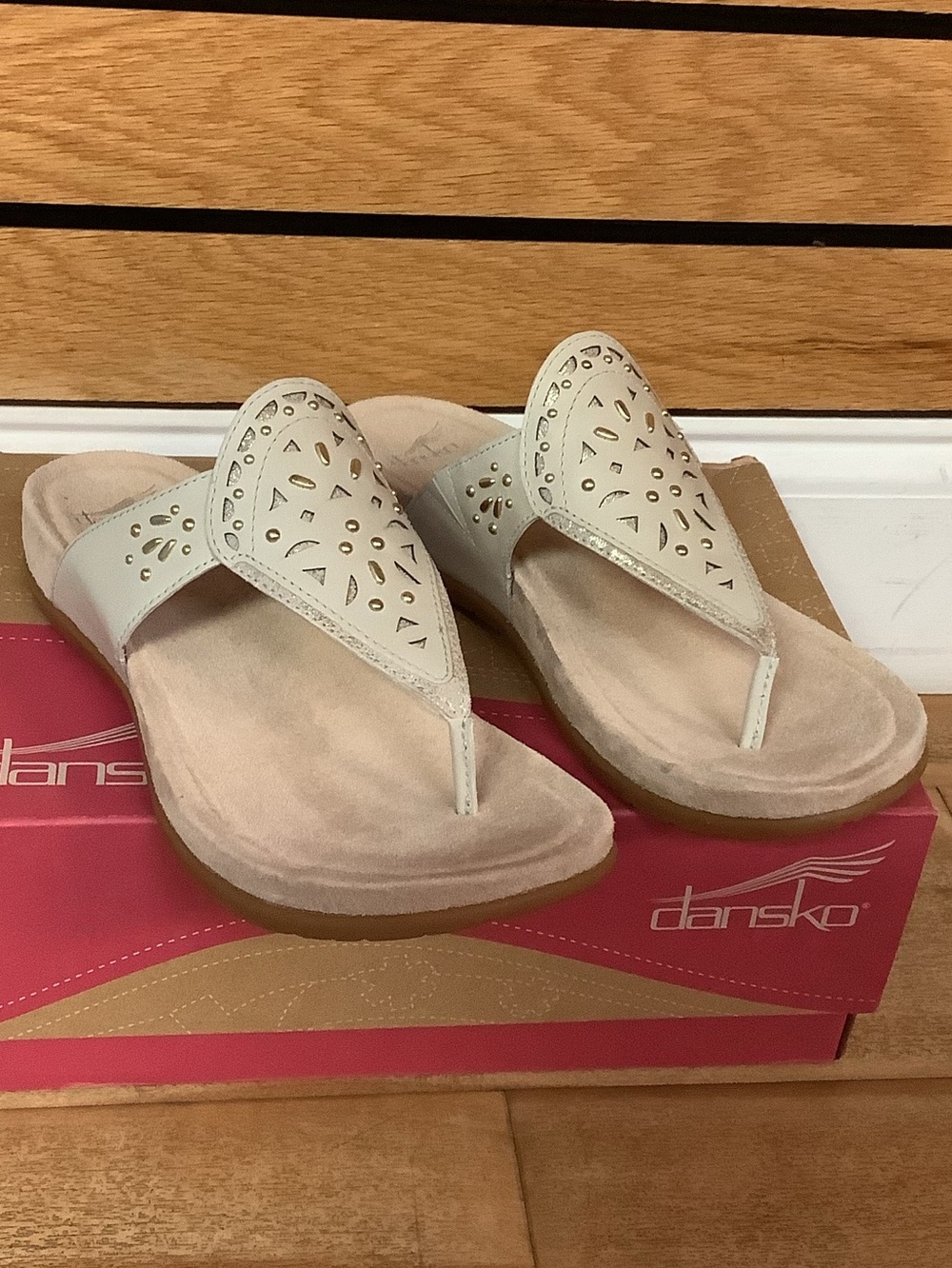 Dansko Benita Full Grain Ivory